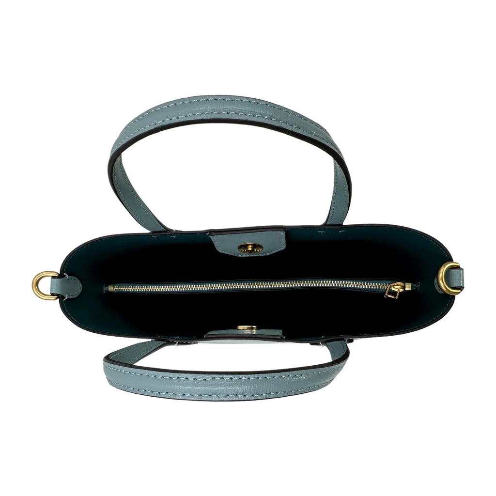 '- Tote Women's Medium New Bleecker York Green Saffiano Kate Spade Leather Crossbody