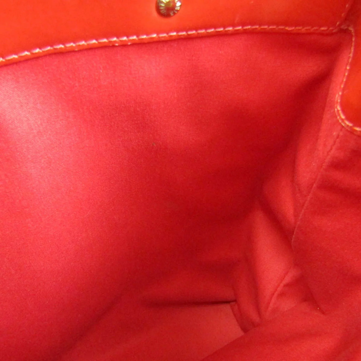 Louis Pre-Owned Handbag Women's (Good) Vernis Reade MM M91086 Rouge Monogram Vuitton