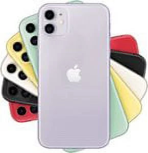 Apple Wireless) (Refurbished: Good) Purple iPhone Refurbished 11 Pre-Owned 64GB (Cricket