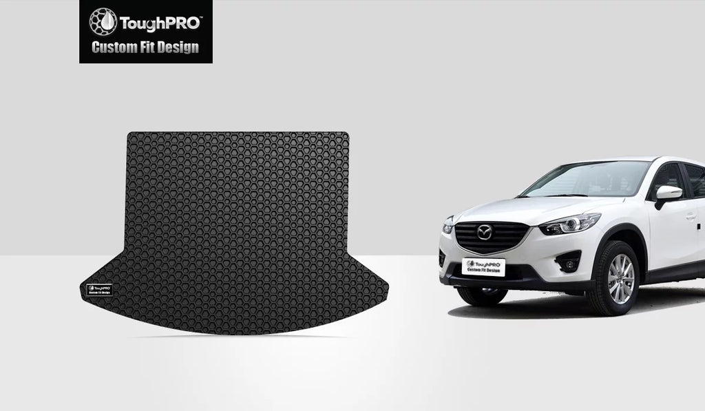with CX-5 USA) Black MAZDA 2018 Mat Duty Compatible (Made - Heavy Rubber - - in - ToughPRO Cargo All Weather