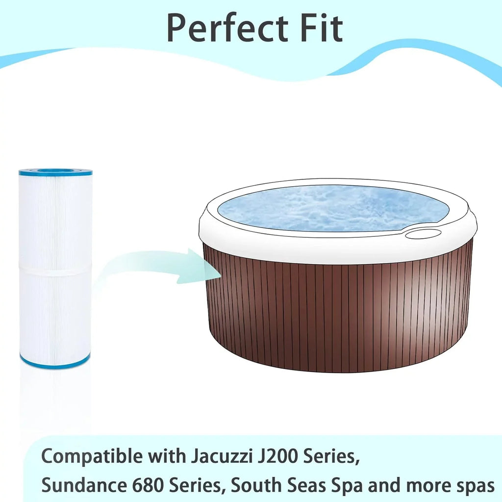 PWK30, Filters Hot Hot FC-3915 Tub sq.ft Cartridge C-6430, Unicel Springs Pleatco 30 31489, for Spa 2-Pack Filters Watkins Replacement Filbur