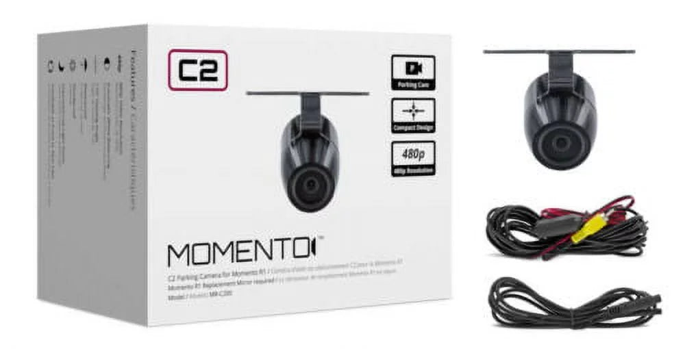 Mirror MR-C200 Momento Backup for R1 Camera Rearview Parking Mount Flush/Bracket