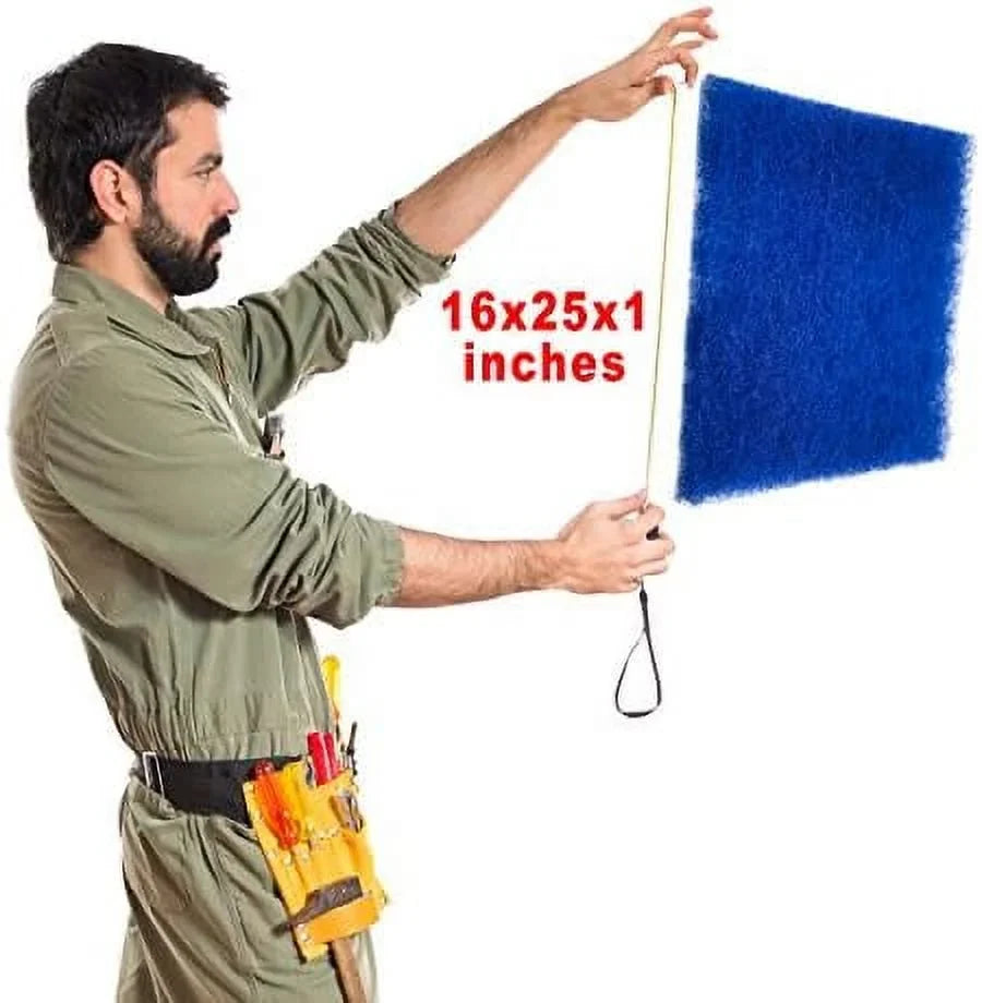Conditioner 16X25x1 Replacement Furnace Pack Filter Air Clean Filters Vent-2
