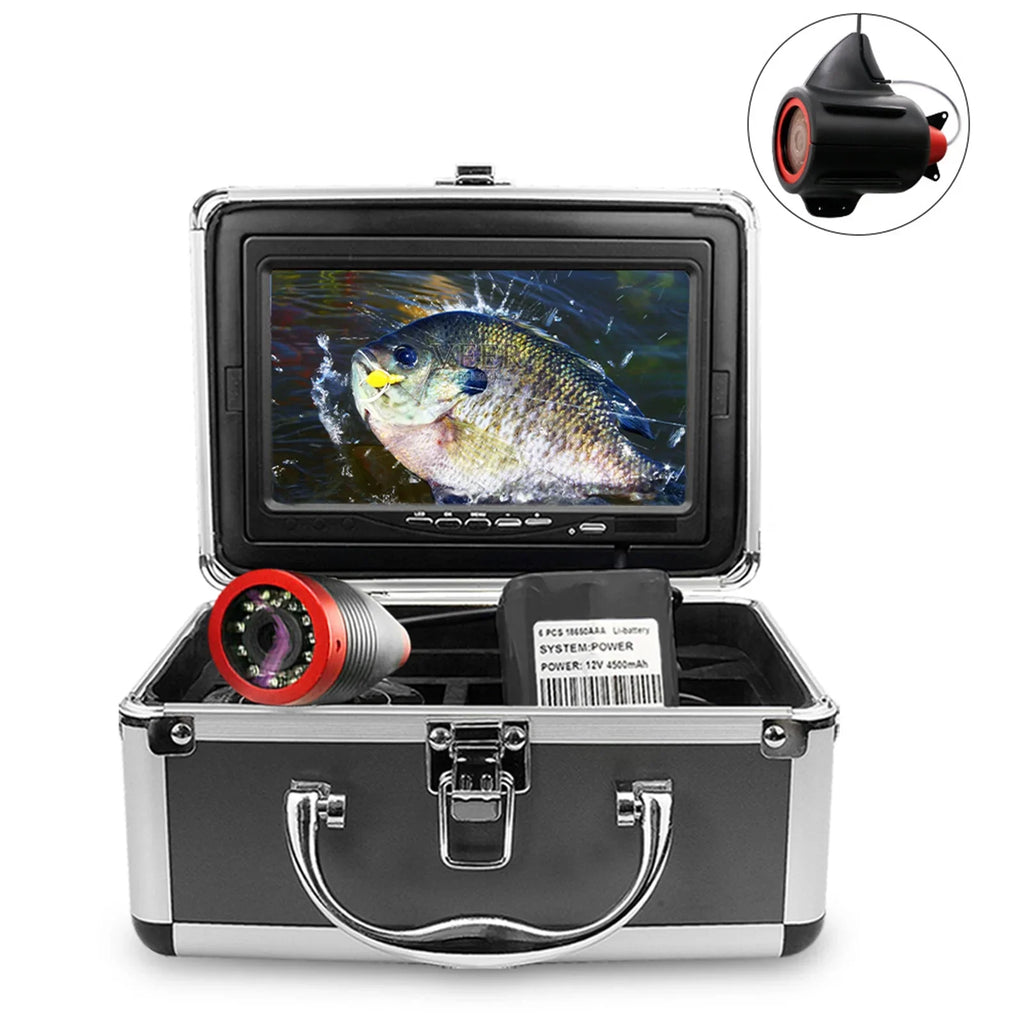 for , Long Inch Sea Fishing 7 Finder Erchang Portable Camera Lake Underwater Underwater Fishing, Every Fish Capture Battery DVR Video Moment