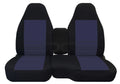 Console/Armrest & Console:Black Center Bench)w Covers(60/40 B-Series Fits Cover:Opening Truck Velour Blue Seat Ranger/Mazda Gray Ford T84-DesignCovers Split 2004-2012