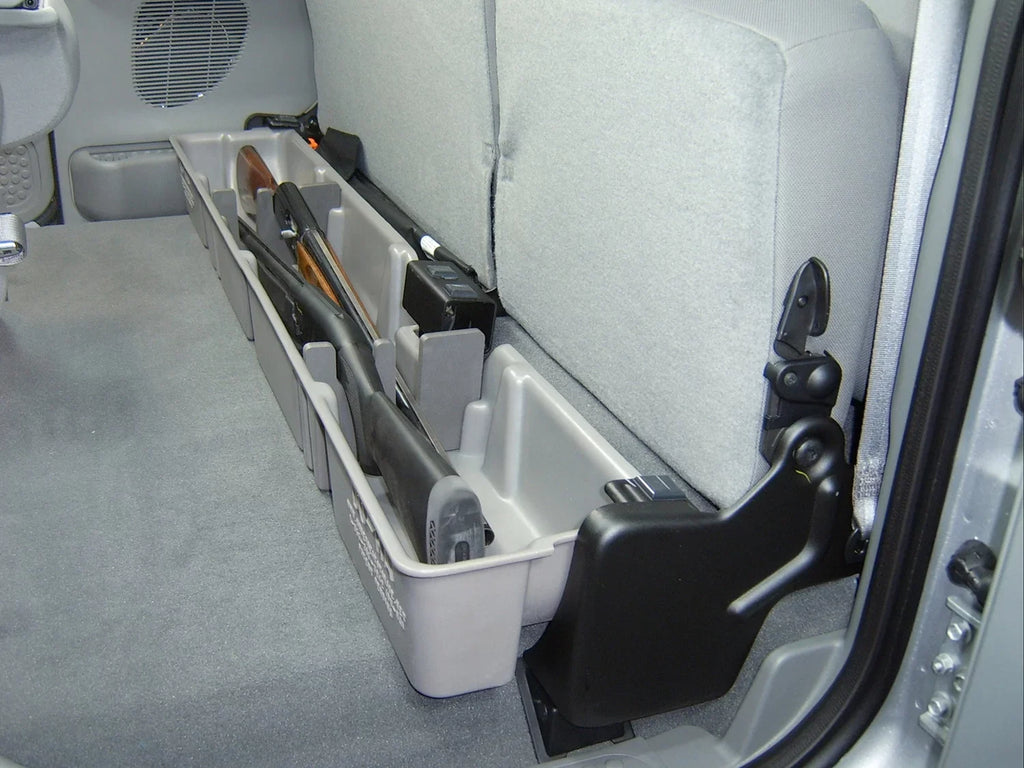 DU-HA Gray Ford 20093 Organizer Underseat Console Storage -