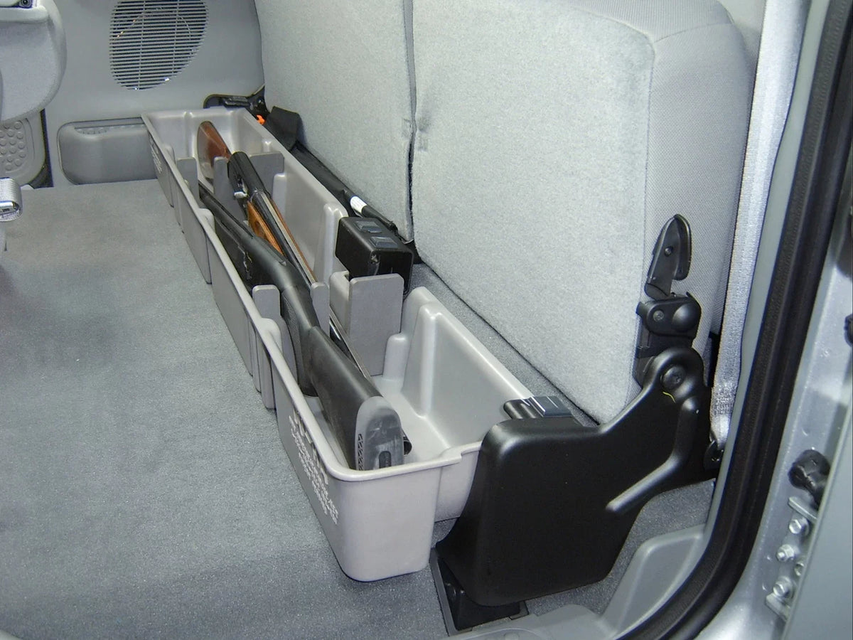 DU-HA Gray Ford 20093 Organizer Underseat Console Storage -