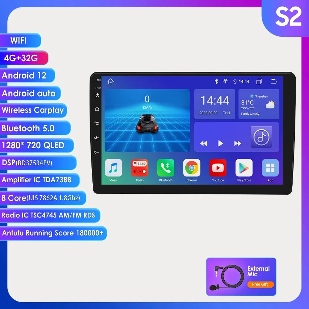 Silverado Navigation Carplay 10.1 DSP Bluetooth Buick Hizpo Radio AM FM Car 5.0 4GB Savana GPS inch Sierra Chevrolet With 12 GMC Radio For Android 32GB Stereo