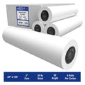 2" Core Paper 4 x Alliance Bright Wide Rolls Bond 20lb | Format | 24" CAD 150' | 92