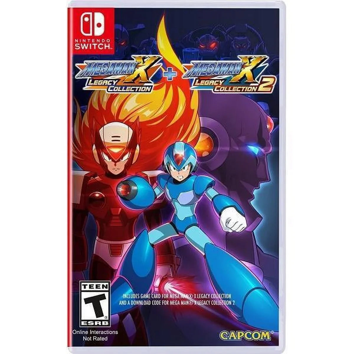 X + [Nintendo Collection Mega Man 1 2 Switch] Legacy