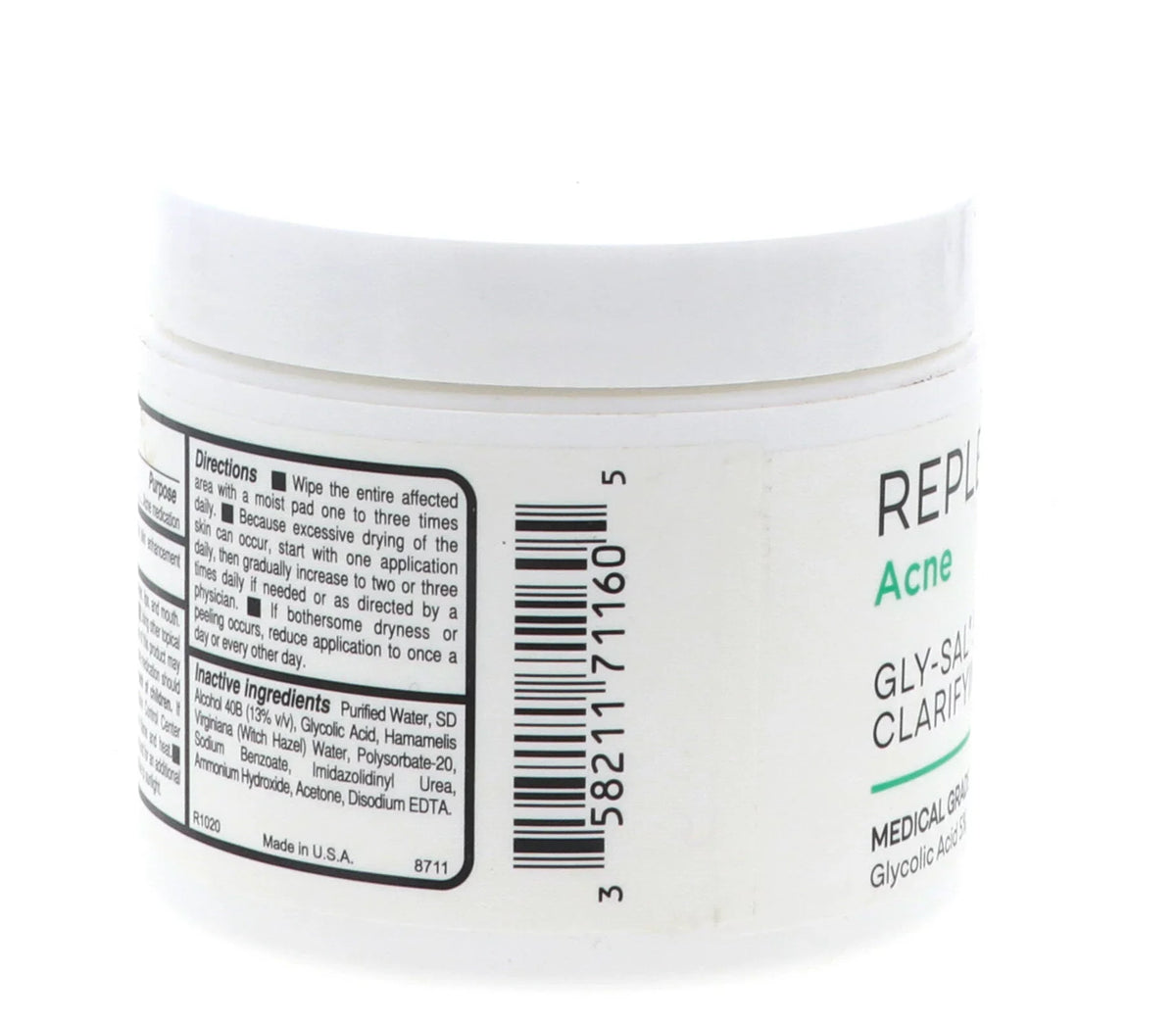 Replenix Ct Clarifying 5-2 60 Gly-Sal Pads