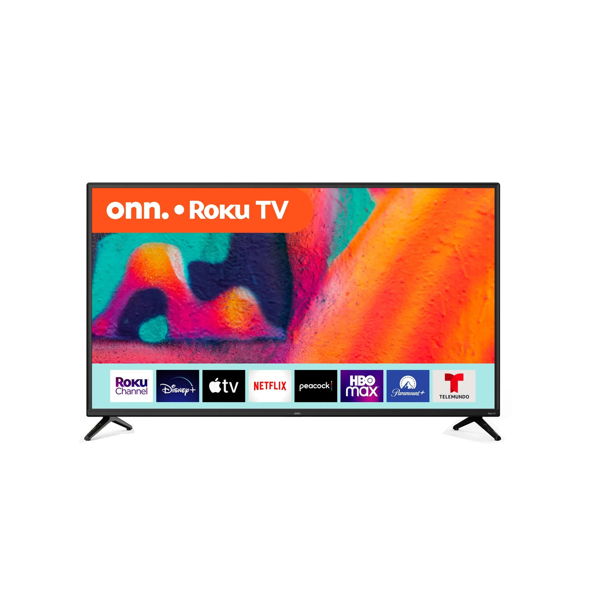 100068372 Class 42" (Refurbished) Roku onn. TV FHD Restored Smart LED (1080P)