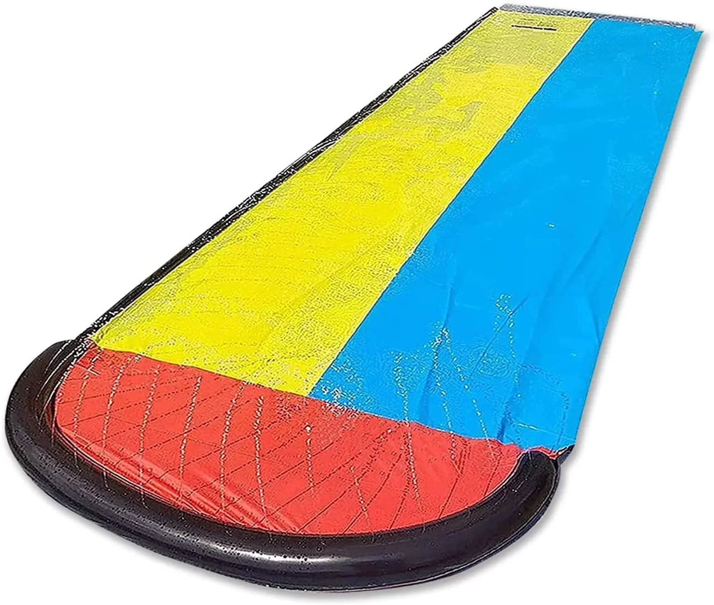 Slide 15.5ft Holes with Crash and Gazely Toy Sprinkler Inflatable Game Water Pad