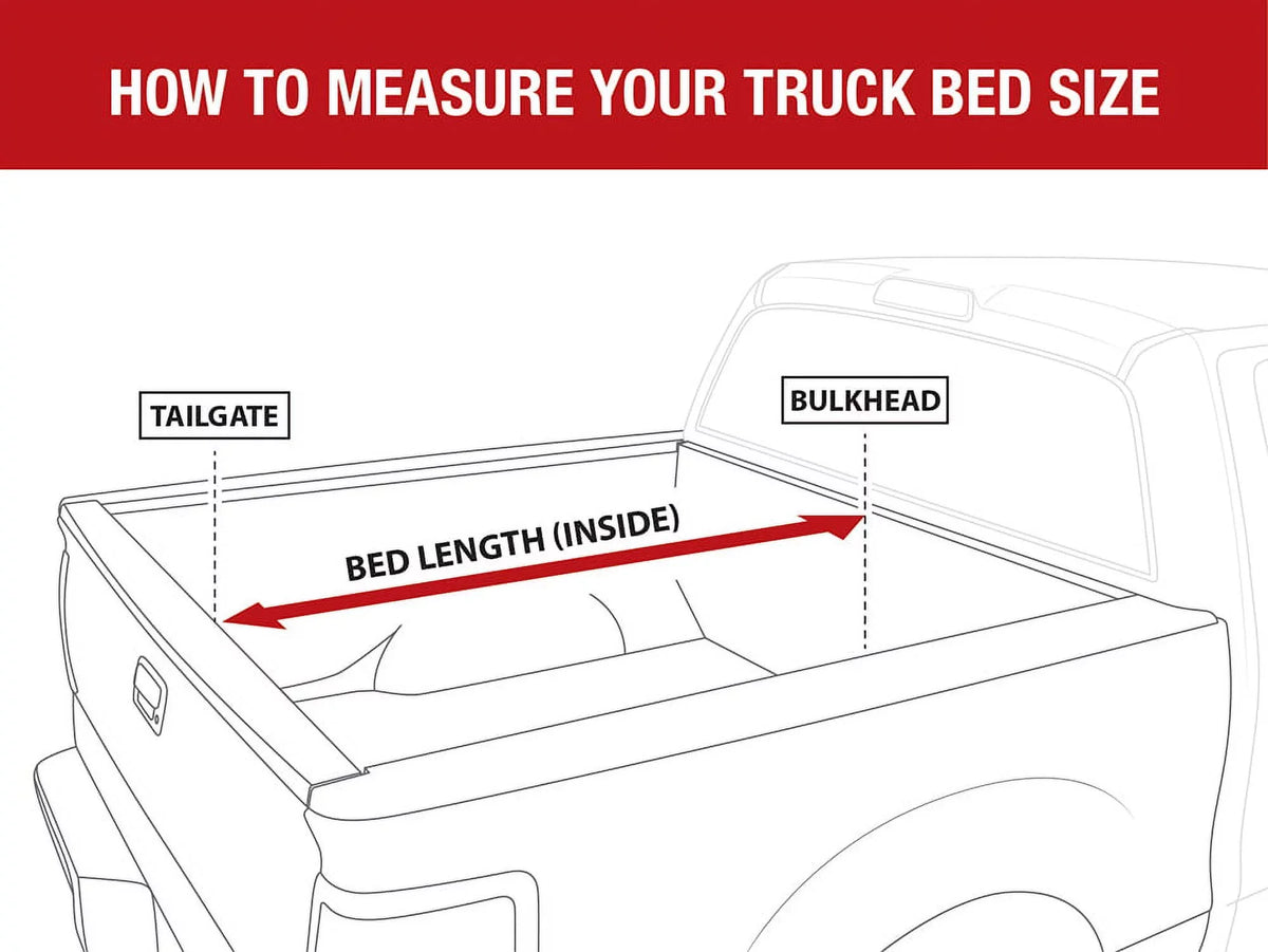 2019-2024 TCF371066 Cover | MaxMate Bed (61") | Ranger Ford Soft Truck 5' Tonneau Compatible with Bed Tri-fold
