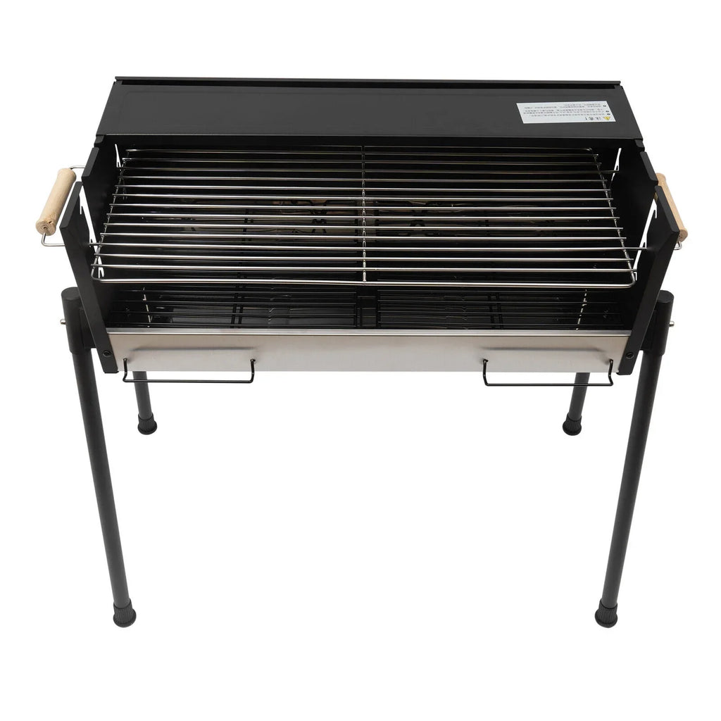 Stainless 304 Folding Grill Charcoal Grade BBQ Kits Steel with Grill Grill Barbecue Tool Miumaeov Food Camping Grill Charcoal for Portable Picnic