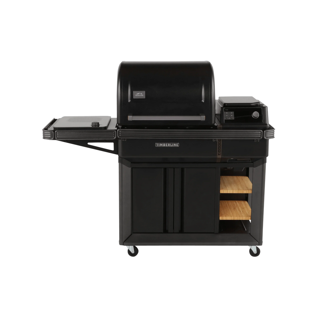 Timberline Quantity Grill, Traeger Technology - Smart WiFIRE & TBB86RLG Pellet Combustion Wood 1