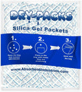 Tyvek Silica Rechargeable Dry-Packs in Moisture Gel 40PK Absorbs Industries Dehumidifier Gram Absorbent 448