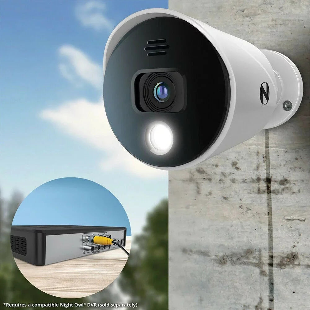 Indoor/Outdoor Spotlights Owl Ultra HD Motion-Activated Built-in Wired Night 4K