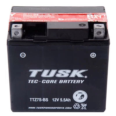 Maintenance-Free Acid Tusk TTZ7S Battery 250F with 2014-2015 GASGAS Tec-Core XC For
