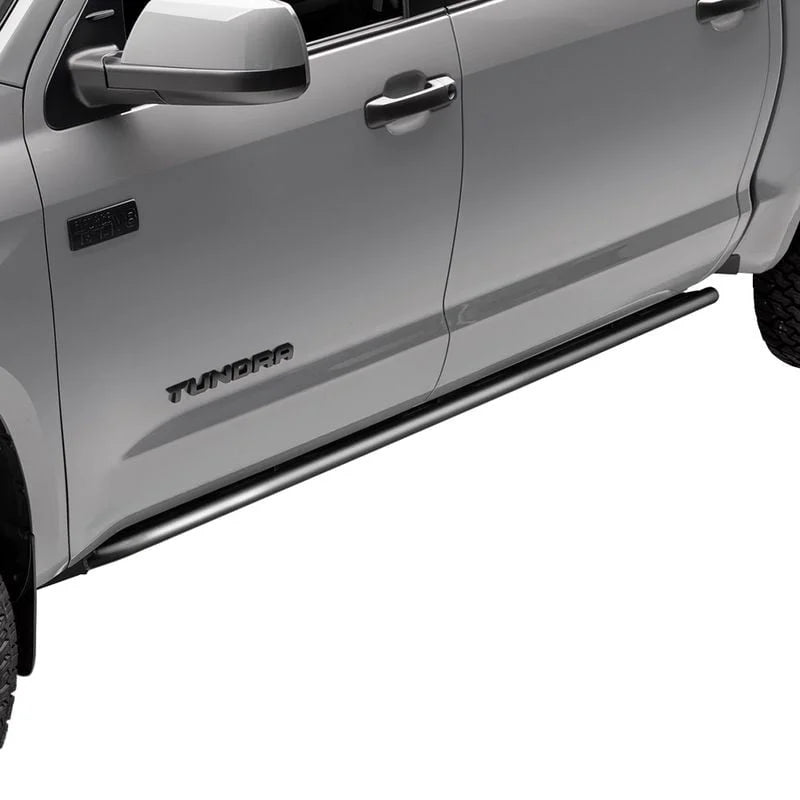 All Compatible | Cab Rails Rkr SRW Beds, N-Fab Black | by with RealTruck T074Rkrqc | Textured Tundra 2007-2021 Gas Toyota Double