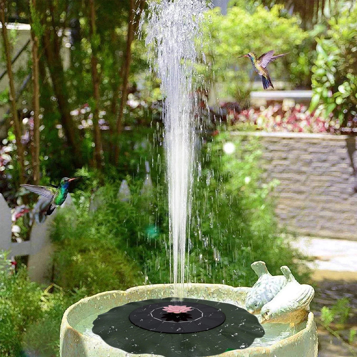 Sprinkler Pool Motion For Flower Swimming Solar Pond Sun Fountains Imitation Controlled Garden