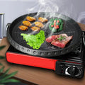 Outdoor Grill Smokeless Camping BBQ Pan Picnic Tray Portable Induction Household Indoor Lightweight Frying