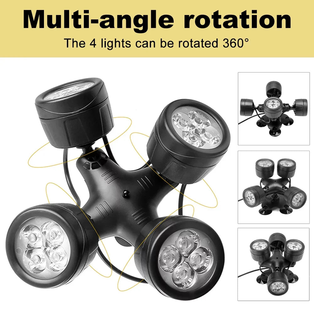 Light Lights Pond Color LED Lights FishLights Light Changing Underwater Arealer Fountain