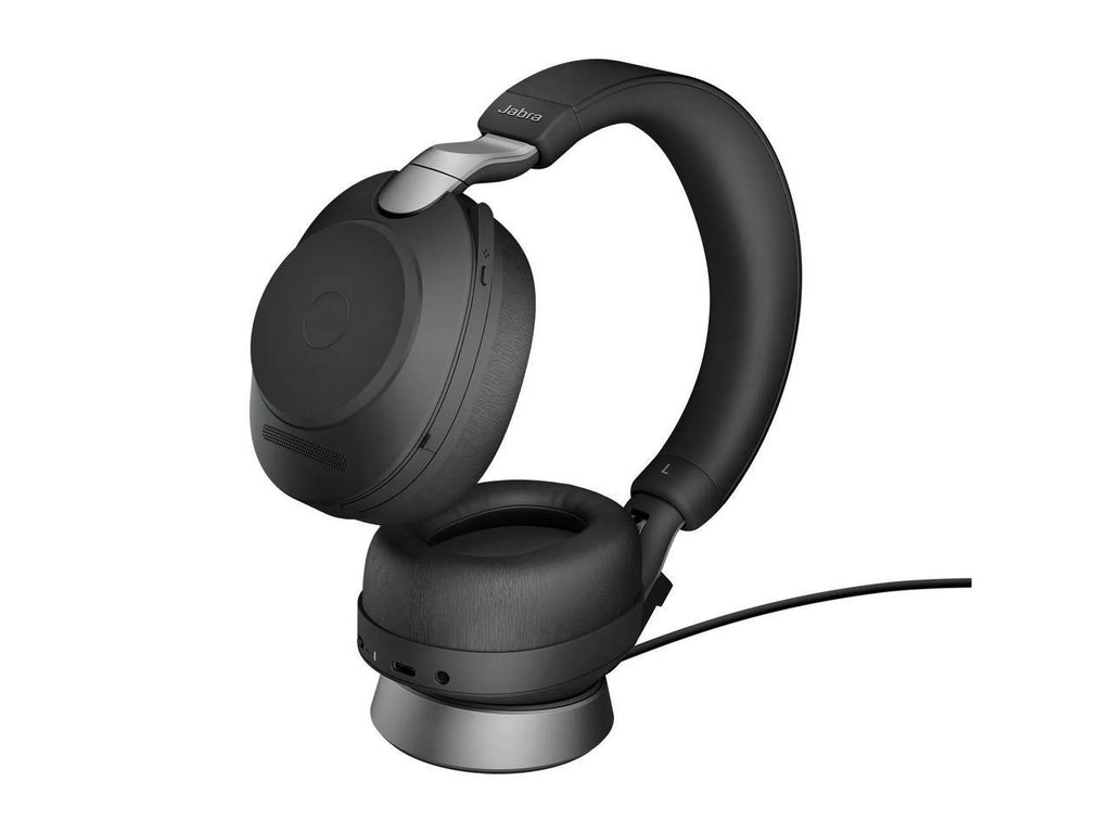 UC for Bluetooth - Life, Cancelling Calls Wireless of Music, Black Advanced 85 Headphones Battery Stereo, and Noise Wireless Headset Jabra Headphones 37 Hours Link380a, Evolve2 with