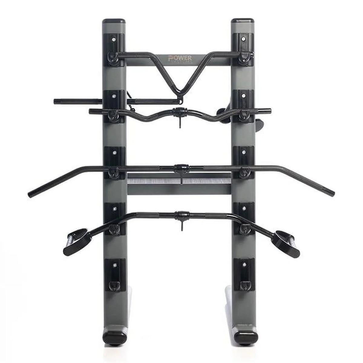 Attachment Chrome Bars 12 Black with Cable Cable Rack Storage Attachment Bar