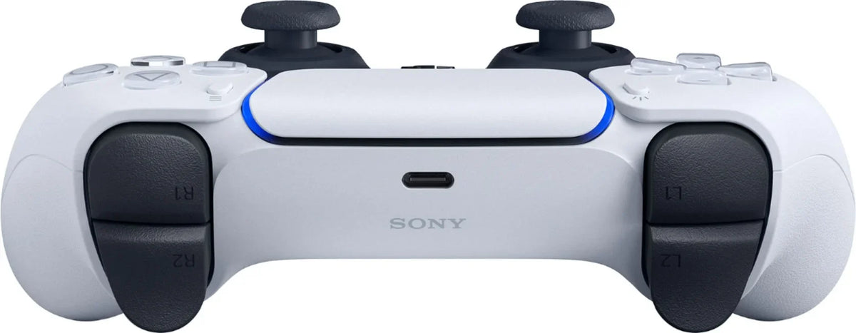 Version Disc Souls Console Charge Surge Demon's Controller Extra Sony 5 Controller, Dock with Playstation and Dual White Bundle