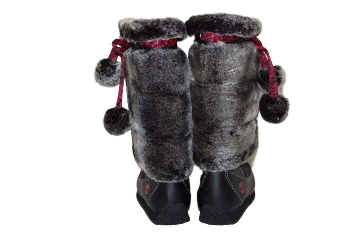 size Boot 59794 Black Medium Youth Timberland US Fur Preschool Tall Winterberry 13.5