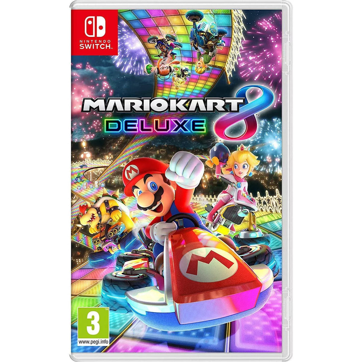 Joy-Con, Mario Bundle: the Wild Nintendo Deluxe of of Membership Neon Kart /The Switch Months Online 8 Nintendo Legend Red Nintendo 32GB Breath Switch and Blue and Console Zelda: Switch 3 with