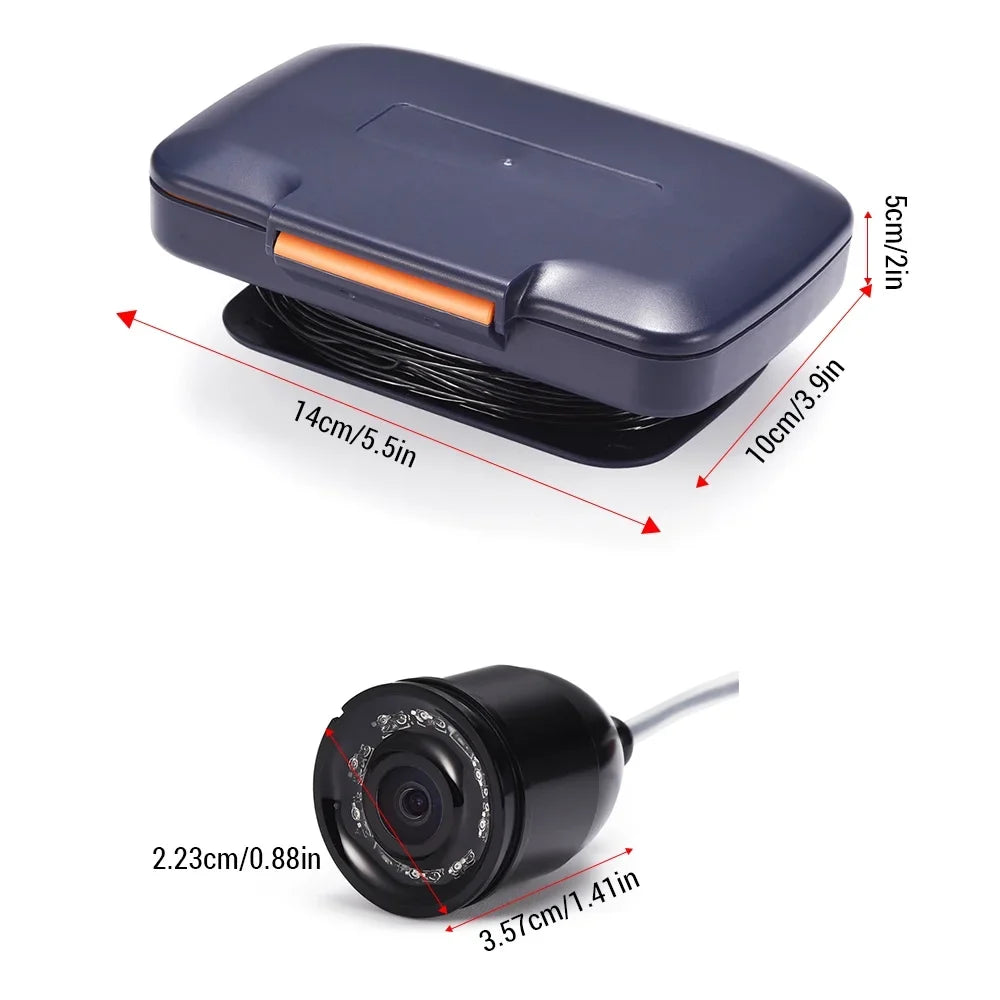 Fishing Fishing 300,000 Suitable Camera Night Vision 120° Lixada Digital View Pixels Underwater Ice/River 4.3in for LCD