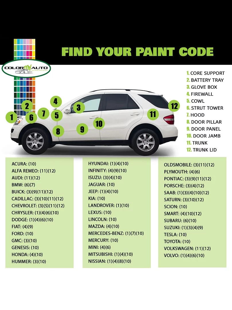 SQ5 LY9C for Audi Clear White 2014-18 Coat Ibis Base Aerosol Coat &