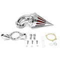 Filter Applications Krator Intake with Cleaner Spike Custom Harley-Davidson Compatible Air Softail Motorcycle Chrome