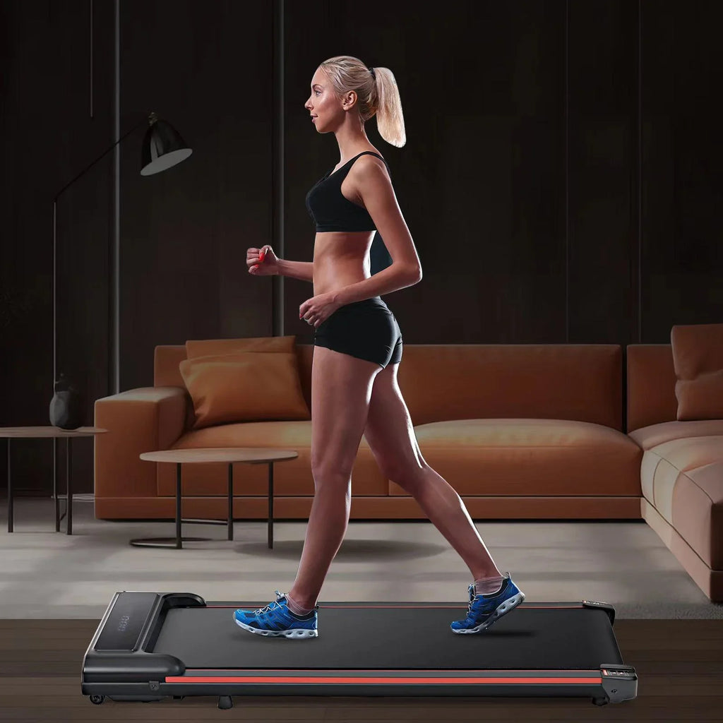 Pad Desk Display, for Walking Control, Remote 2.5HP Jogging, Portable Speed Walking Pad, for Home w/0.6-3.8MPH Treadmill Small, Under Treadmill Walking Motor Quiet LED