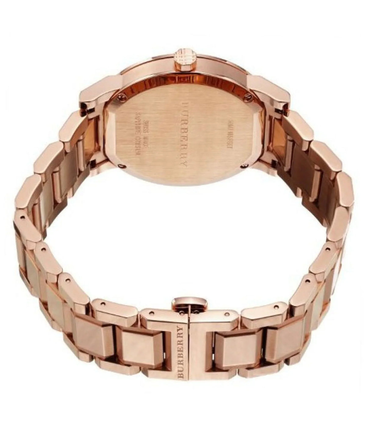 Classic Analog Unisex Burberry 38mm Watch Quartz Checked BU9004