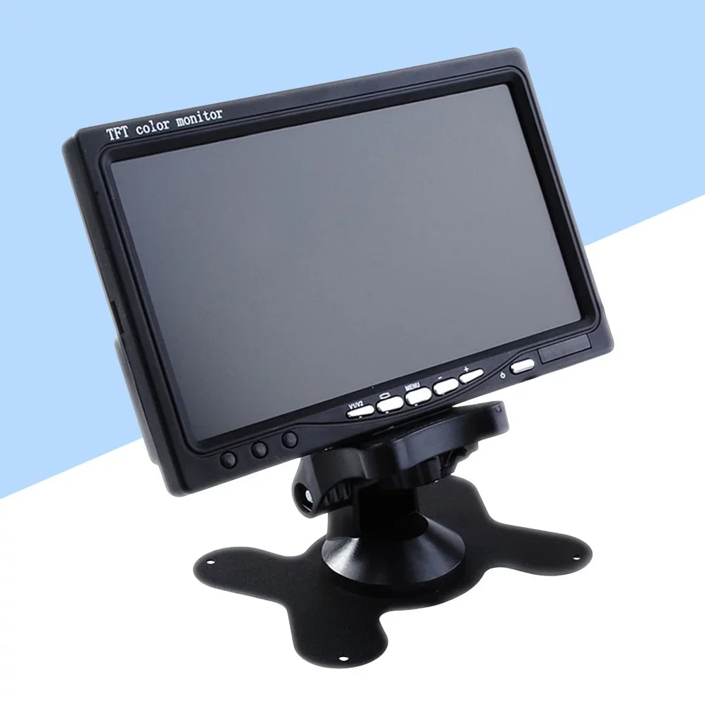 Reverse Backlight 7" for LCD TFT Rear Color (Black) Camera Car DVD HD Car Camera Mirror Backup Serveillance View Monitor