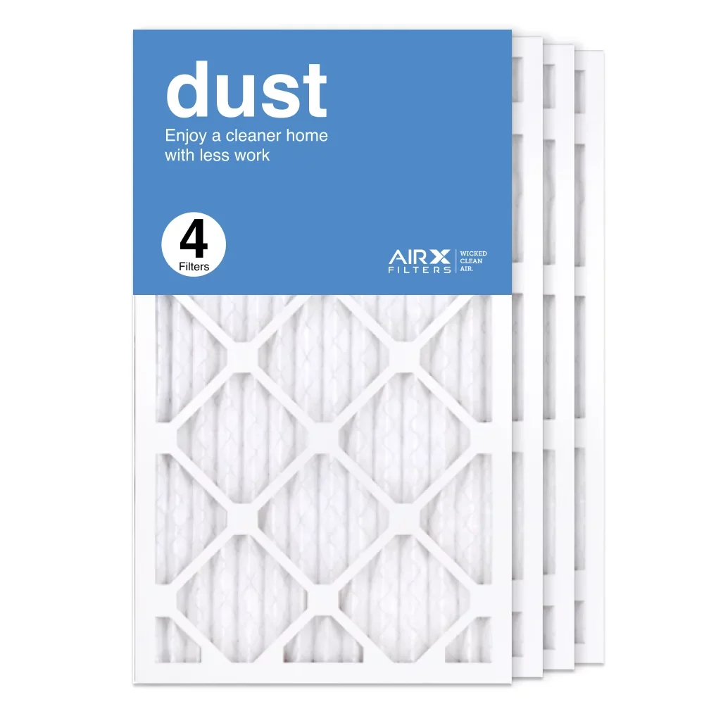 AC USA Furnace Air AIRx Air HVAC 4-Pack Dust Made Filters Pleated the 14x24x1 MERV 8 in Filter Filter,
