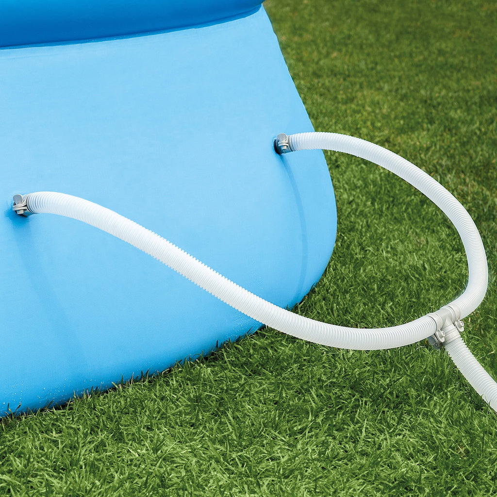 Pump Technology, Family Pool Ages x 6+ (28121EH) Inflatable Hydro - Easy Filter Intex: Aeration For Pump Set 10' Includes W/ 30" Filter, - Outdoor/Backyard Suitable Pool,
