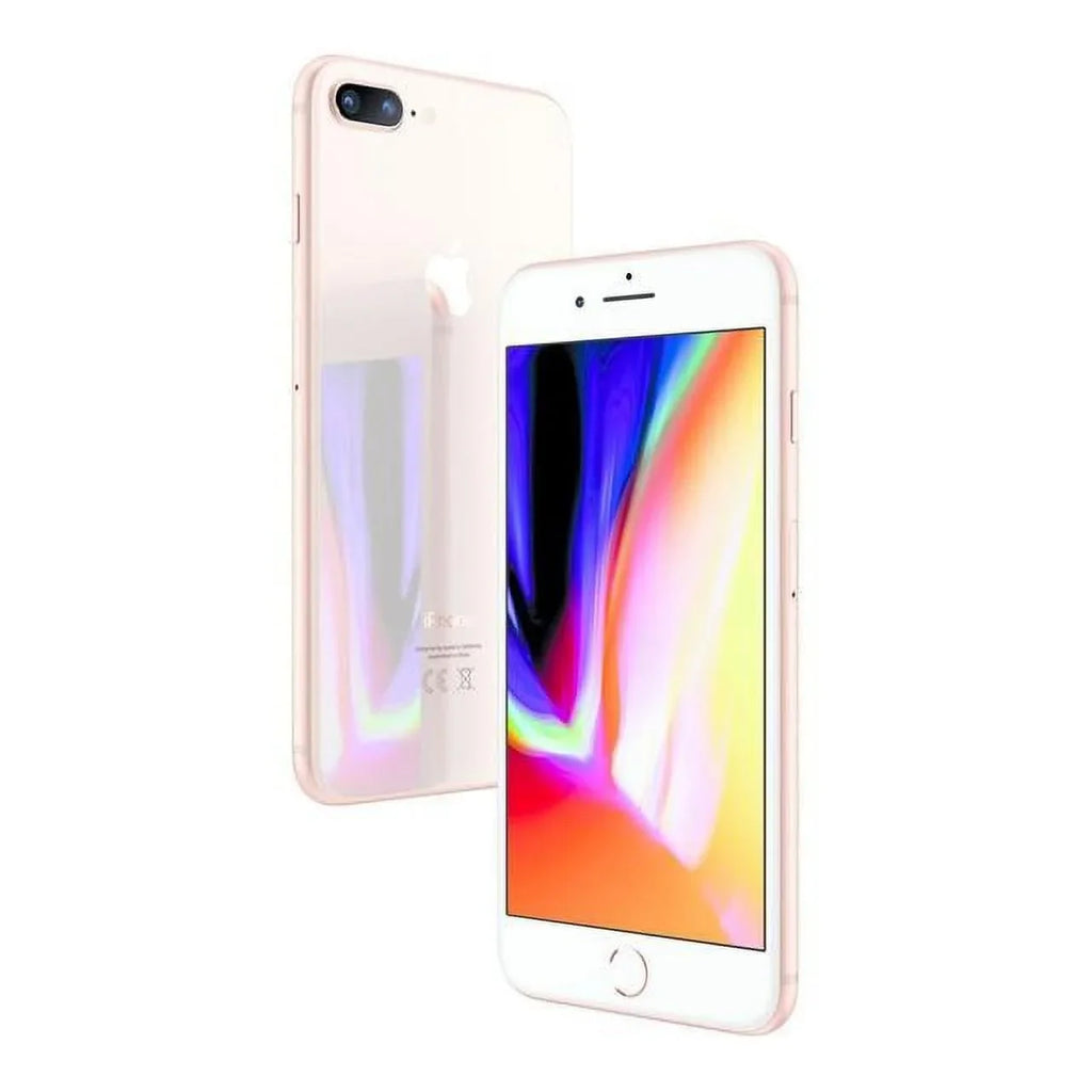iPhone (Refurbished) (Fully 8 Restored Plus Apple A1864 Gold 64GB Unlocked)