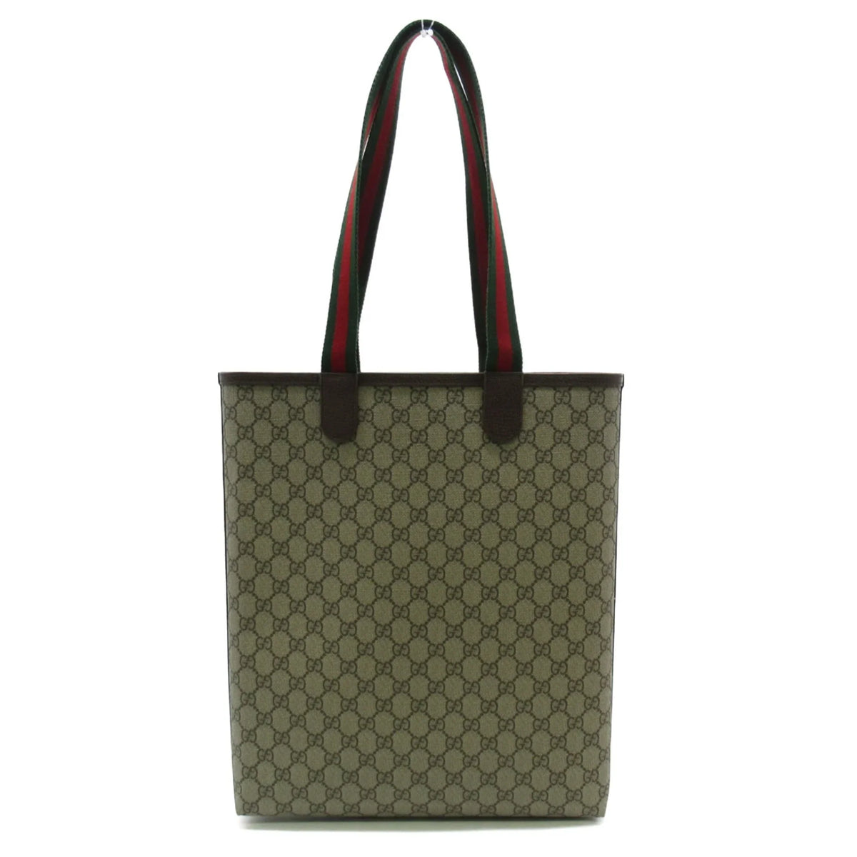 GUCCI (New) Pre-Owned Supreme Tote 7445449AACV8745 Bag Beige GG Canvas