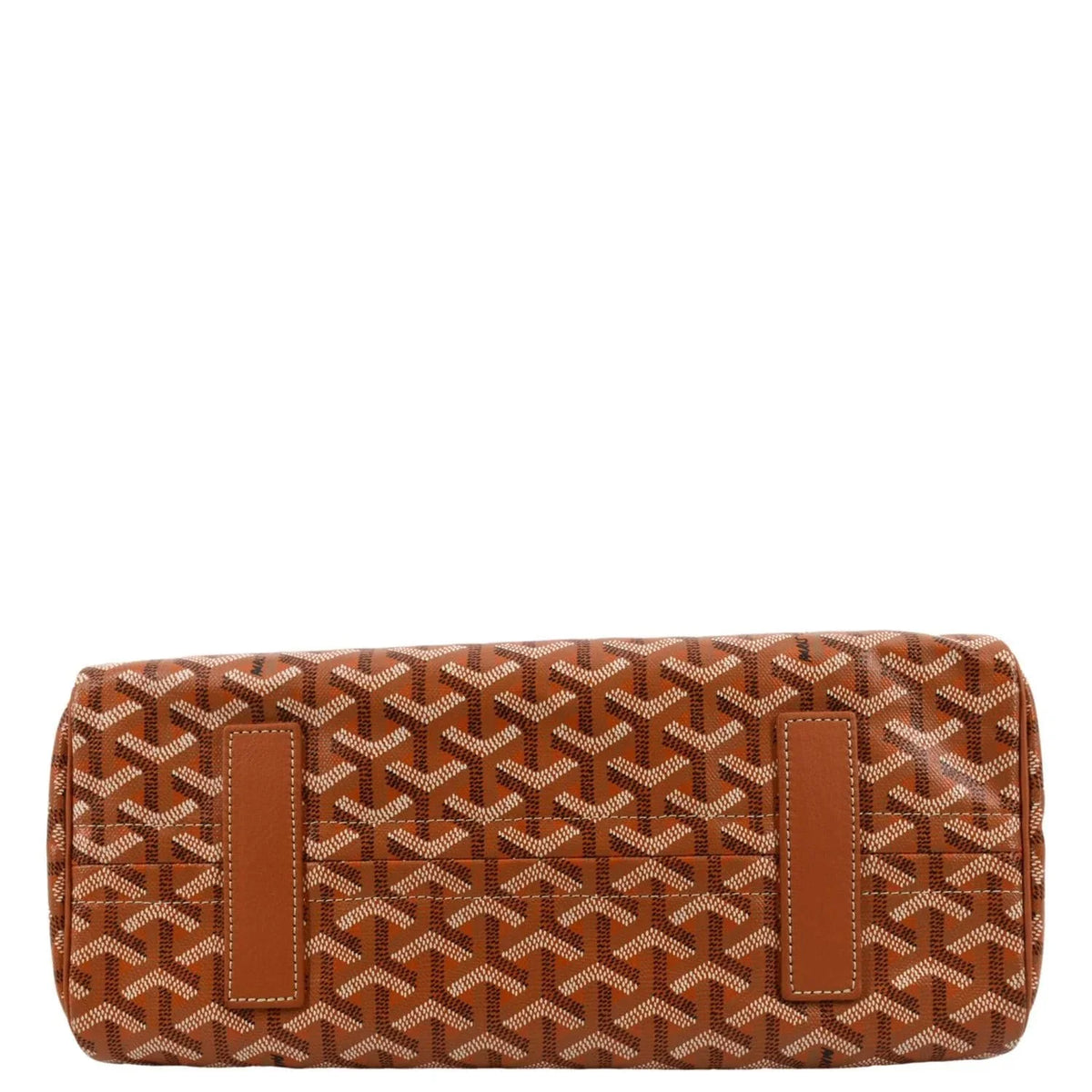 Bag GOYARD Canvas Rouette Orange Shoulder Soft Pre-owned