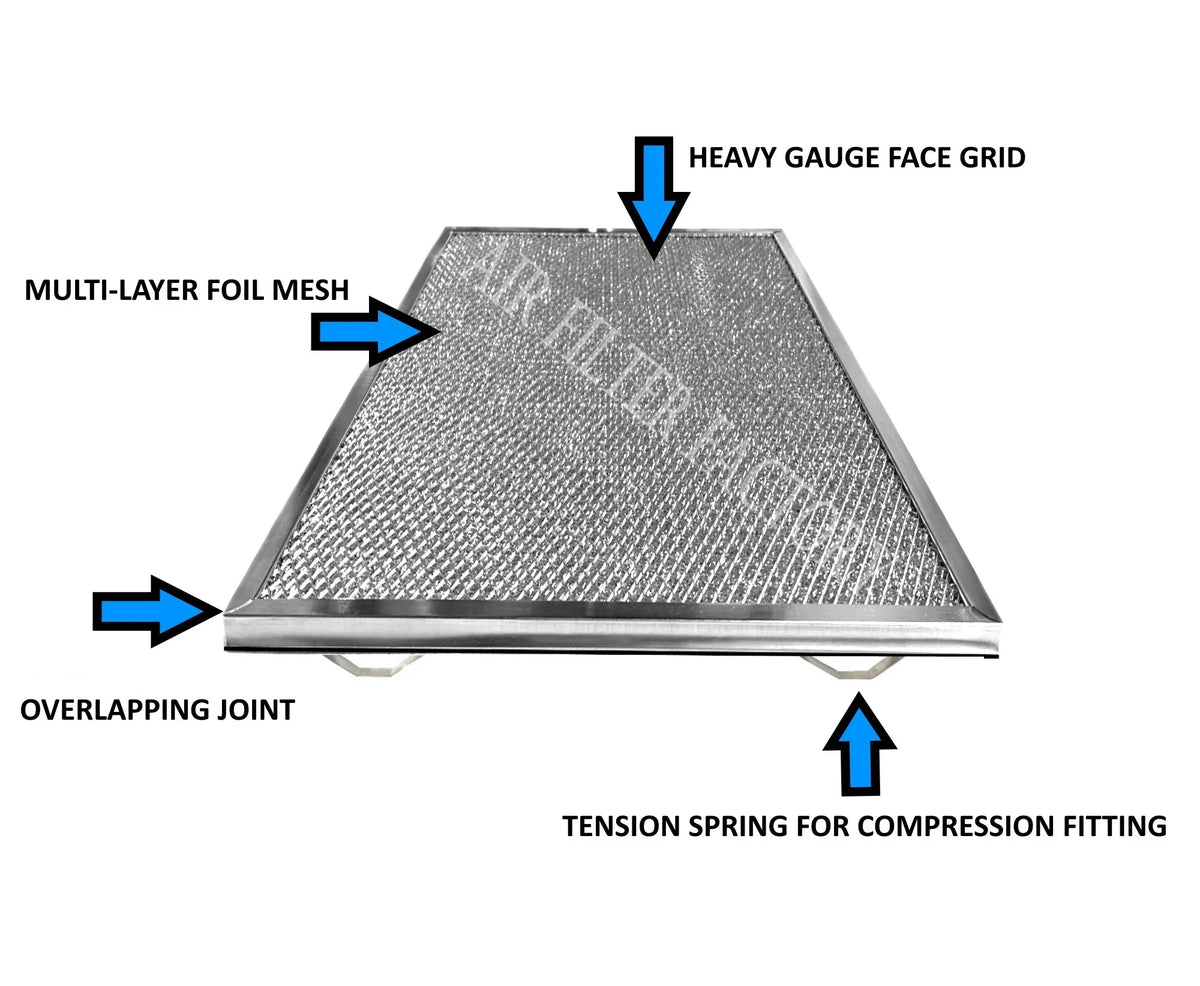 Filter EA231410, WB13X5002, with PS231410, 610054, AH231410, by 245011 AP2020620, Air Filters Aluminum Compatible 2-Pack Factory