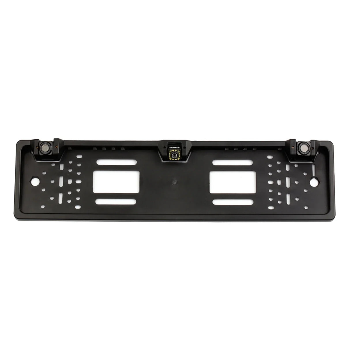 Rear Sensor 12 Plate LED European Dcenta Parking Reversing System License Camera with Frame Camera Backup View