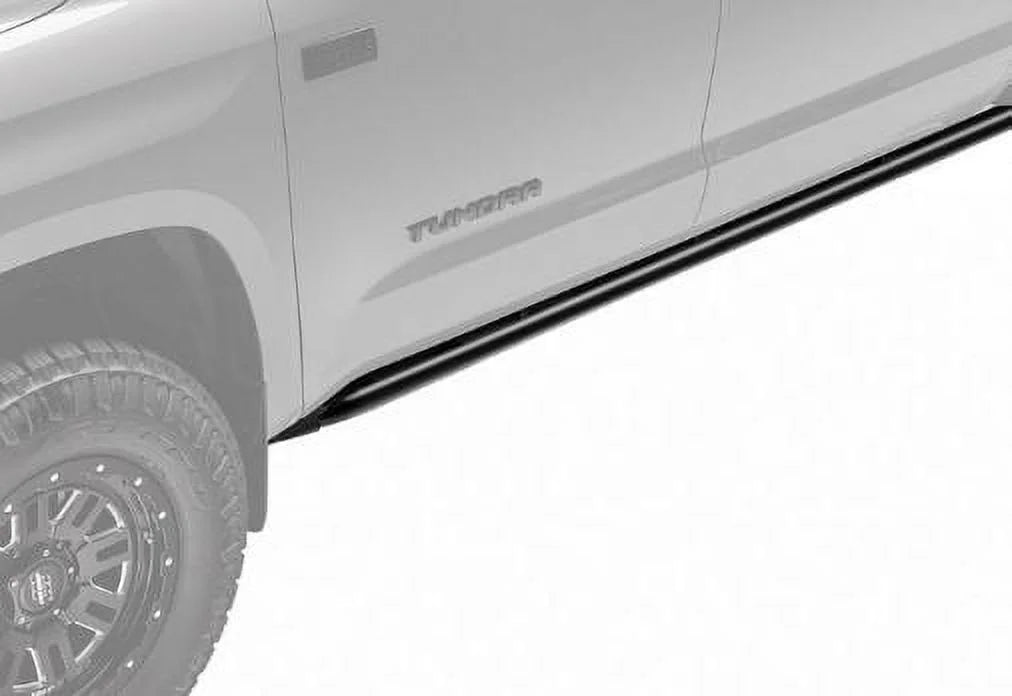 All Compatible | Cab Rails Rkr SRW Beds, N-Fab Black | by with RealTruck T074Rkrqc | Textured Tundra 2007-2021 Gas Toyota Double