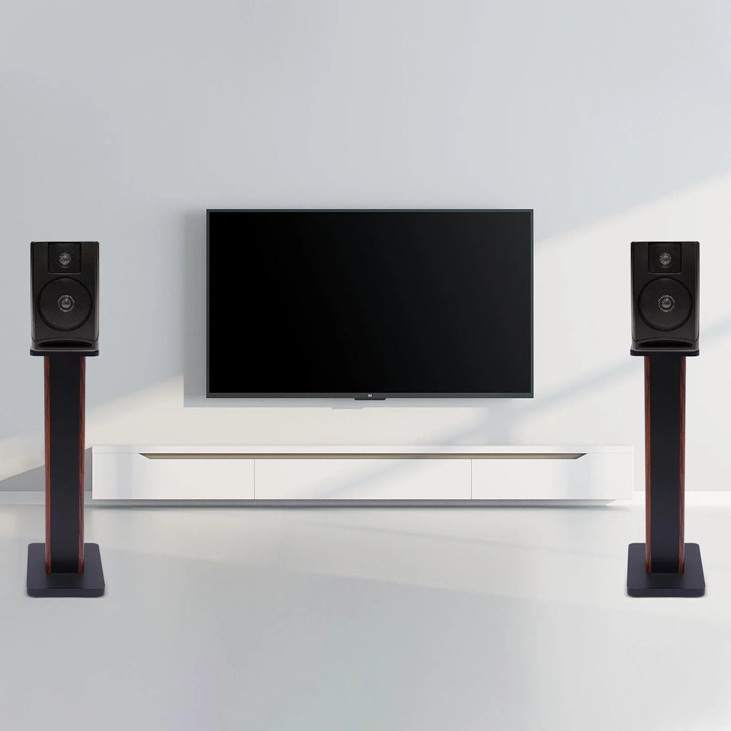 Speaker 2x28" Multimedia Monitor Theater Home Speaker Stand Studio Holder Stands