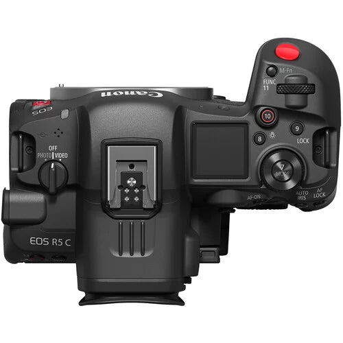 Software More EOS Canon Only) Cinema + Photo EF-EOS R Pro Camera C 4-Pack Accessories Adapter Microphone, Editing Bundle Like (Body High LED, and Mirrorless Mount and R5 Deluxe Power