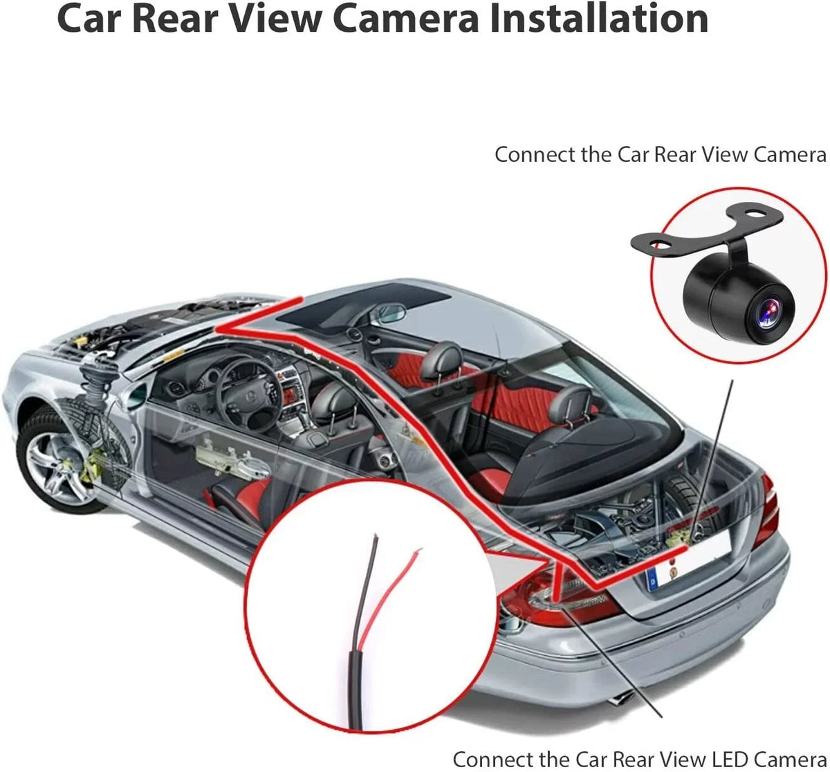 BOSS, Night Plate Camera Jensen, Rear 170° Pioneer, Clarion, Vision Compatible Backup SoundStream, Kenwood, Angle Waterproof CAM116 Sony, with Rockford Dual, JVC, View License Frame Stinger, HD