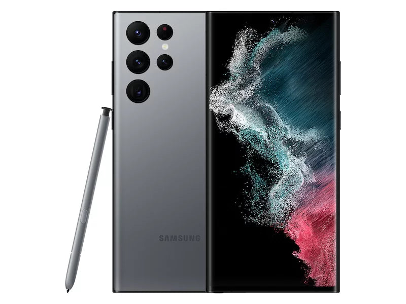 Ultra Cellphone (Graphite) Open S908U1 Samsung 256GB Unlocked Factory Box Galaxy 5G S22